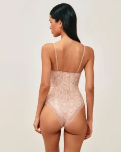 New Body en icrofibre et dentee iprié erpent Bodys