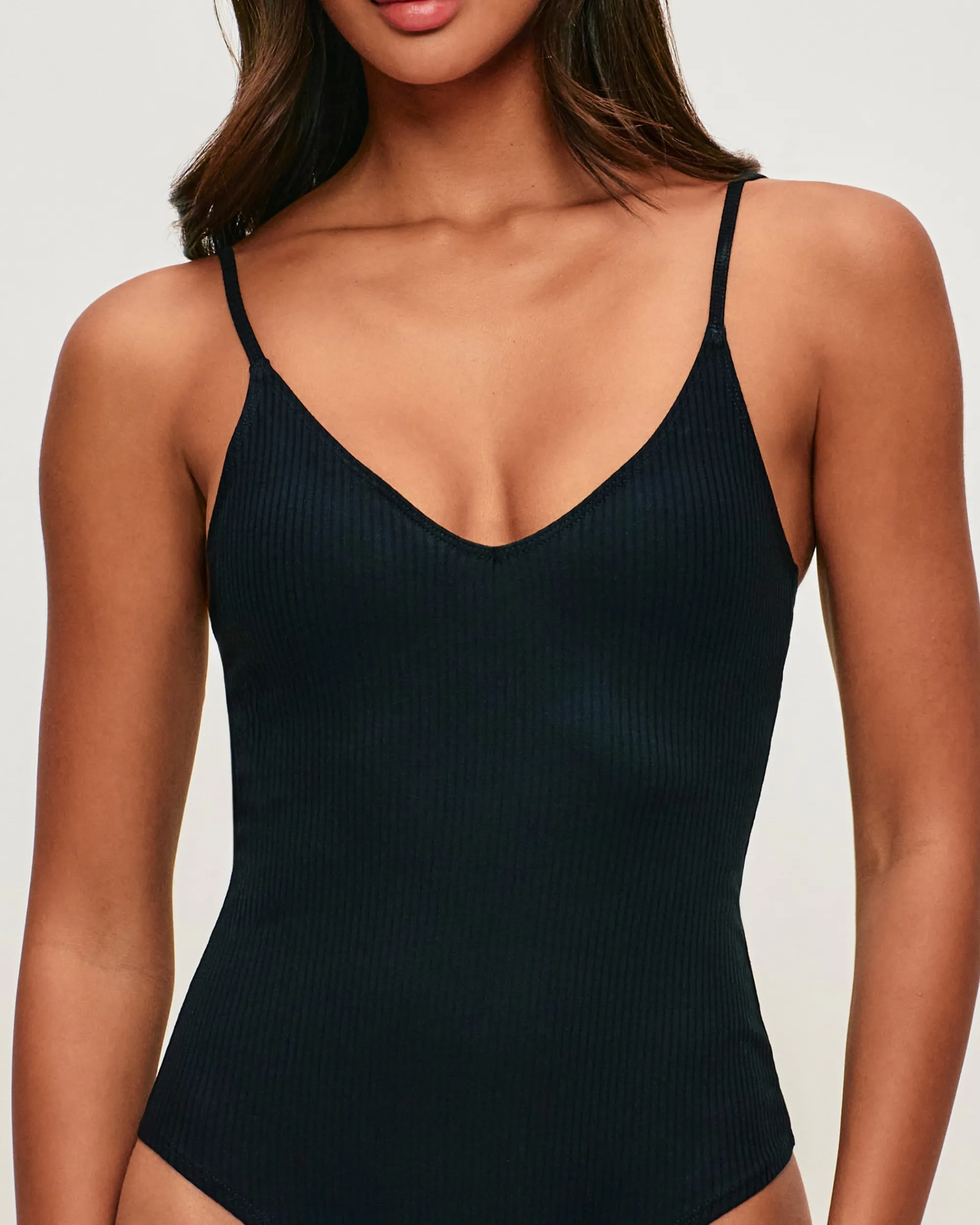Hot Body tring en coton côteé avec pad intégré Bodys