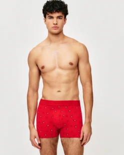 Online Boxer coton à otif Homme Boxers À Motifs