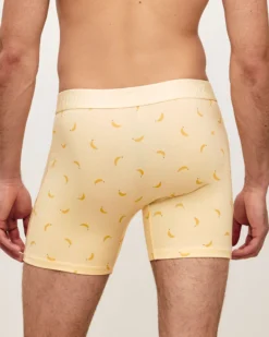 Outlet Boxer en coton avec iprié banane Homme Boxers À Motifs
