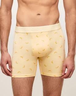 Outlet Boxer en coton avec iprié banane Homme Boxers À Motifs