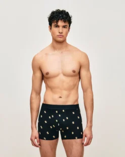 Clearance Boxer en coton avec iprié bière Homme Boxers À Motifs