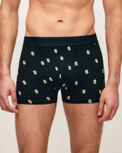 Clearance Boxer en coton avec iprié bière Homme Boxers À Motifs