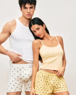 Sale Boxer en coton avec iprié cactu Homme Boxers À Motifs