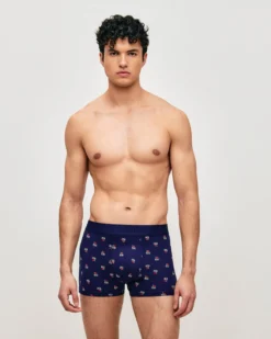 Hot Boxer en coton iprié ouron Homme Boxers À Motifs
