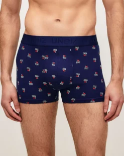 Hot Boxer en coton iprié ouron Homme Boxers À Motifs