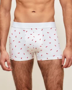 Sale Boxer en coton à otif Homme Boxers À Motifs