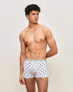 Hot Boxer en coton otif coeur Homme Boxers À Motifs
