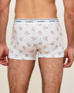 Outlet Boxer en coton otif apin Homme Boxers À Motifs