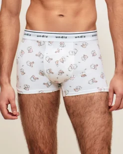 Outlet Boxer en coton otif apin Homme Boxers À Motifs