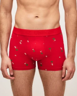 Clearance Boxer en coton otif page Homme Boxers À Motifs