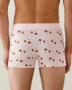 New Boxer en coton otif tecke Homme Boxers À Motifs
