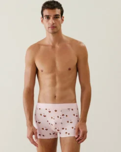 New Boxer en coton otif tecke Homme Boxers À Motifs