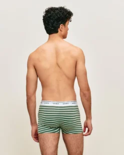New Boxer en coton à rayure Homme Boxers À Motifs