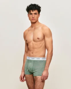 New Boxer en coton à rayure Homme Boxers À Motifs