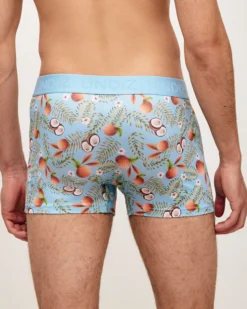Outlet Boxer en icrofibre iprié tropica Homme Boxers À Motifs