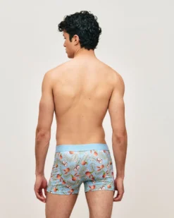 Outlet Boxer en icrofibre iprié tropica Homme Boxers À Motifs