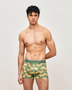 Online Boxer en icrofibre otif banane Homme Boxers À Motifs