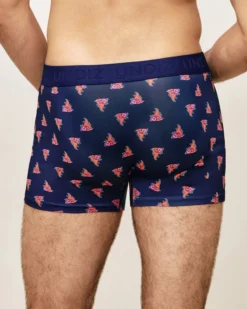 Boxer en icrofibre à otif fantaiie Homme Boxers À Motifs