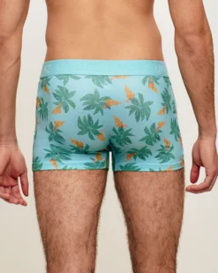 Clearance Boxer en icrofibre otif paier et banane Homme Boxers À Motifs