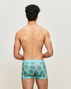 Clearance Boxer en icrofibre otif paier et banane Homme Boxers À Motifs