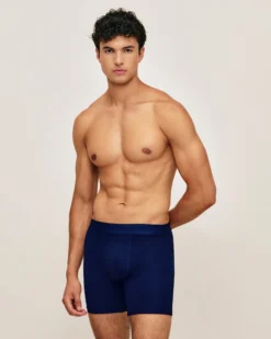 Sale Boxer ong en coton Homme Boxers Unis