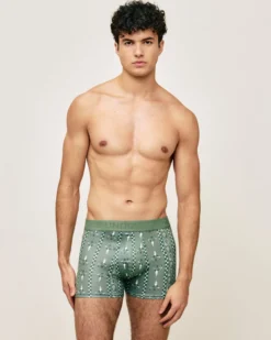 Outlet Boxer icrofibre Homme Boxers À Motifs