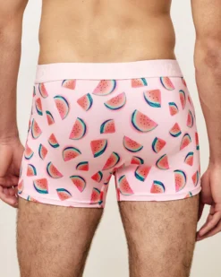 Clearance Boxer icrofibre otif patèque Homme Boxers À Motifs
