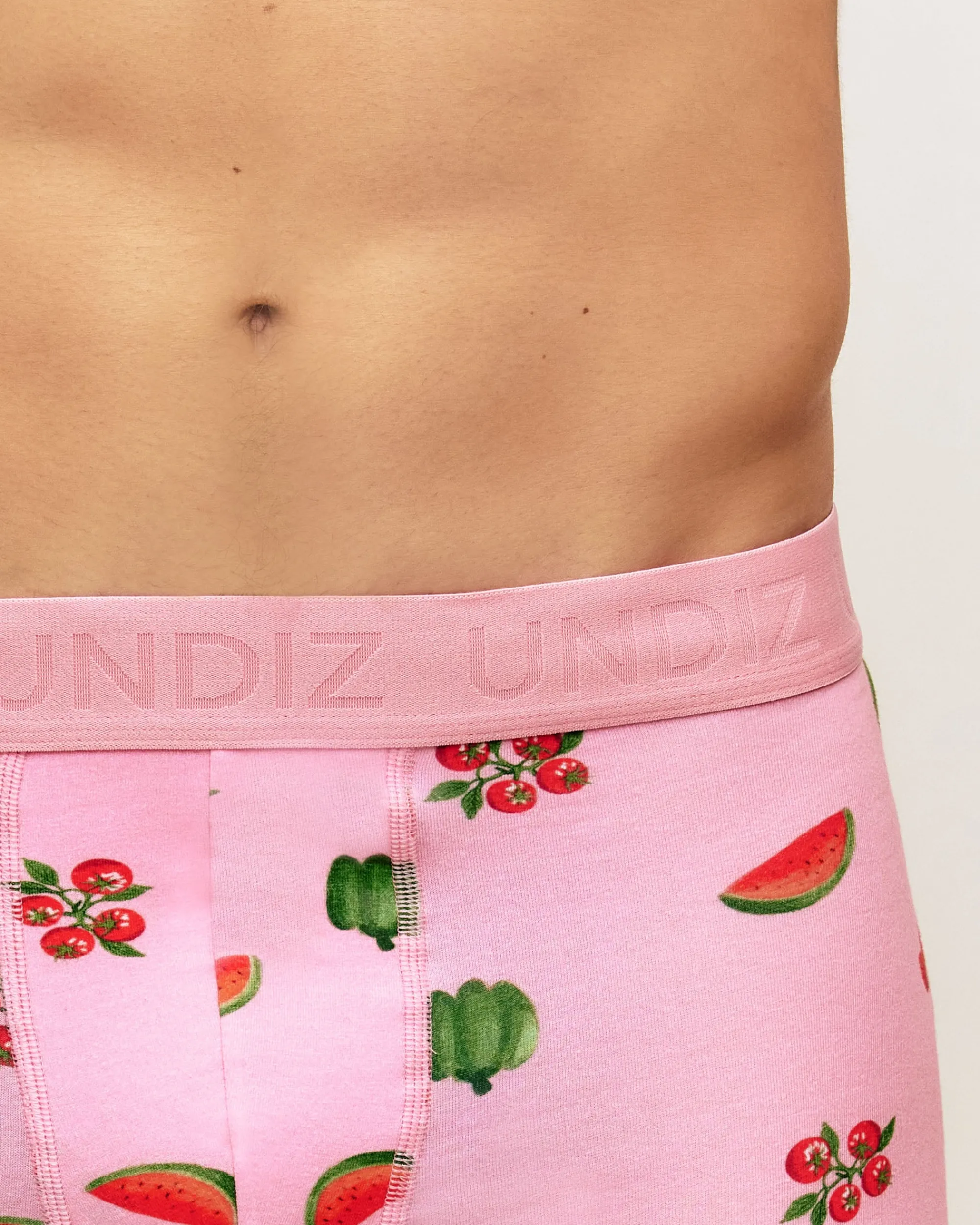 Boxer en coton otif fruit Homme Boxers À Motifs