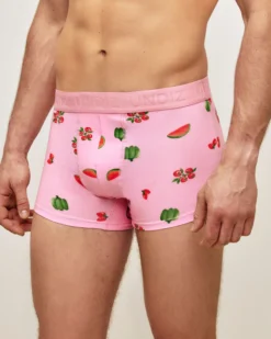 Boxer en coton otif fruit Homme Boxers À Motifs