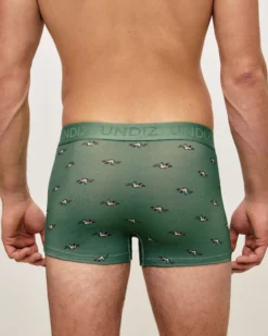 Outlet Boxer en coton otif canard Homme Boxers À Motifs