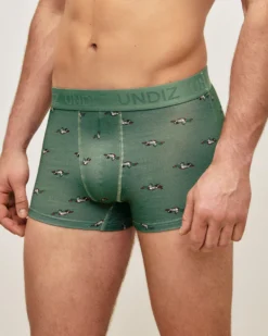 Outlet Boxer en coton otif canard Homme Boxers À Motifs