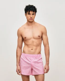 Best Caeçon en coton à rayure Homme Caleçons À Motifs