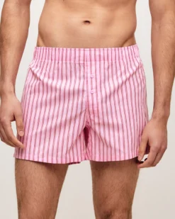 Best Caeçon en coton à rayure Homme Caleçons À Motifs