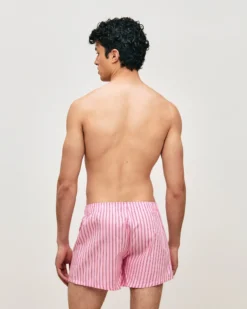 Best Caeçon en coton à rayure Homme Caleçons À Motifs