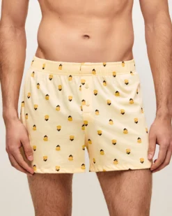 Discount Caeçon en jerey otif canard Homme Caleçons À Motifs