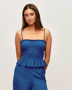 Best Caraco atière texturée Tops|Hauts De Pyjamas