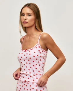 Clearance Caraco en jerey à otif fraie Hauts De Pyjamas