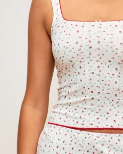 Outlet Caraco en jerey otif feur Hauts De Pyjamas