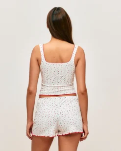 Outlet Caraco en jerey otif feur Hauts De Pyjamas