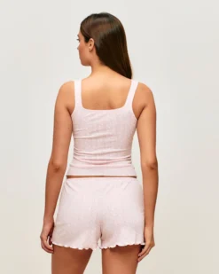 Best Caraco en jerey otif feur Hauts De Pyjamas