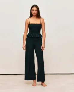 Discount Caraco atière texturée Tops|Hauts De Pyjamas