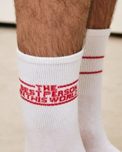 Chaussettes coton message The best person on this world Homme Chaussettes Et Chaussons