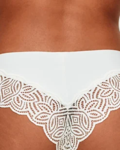 Outlet Cheeky icrofibre et dentee Culottes Mariage|Shortys Et Boxers