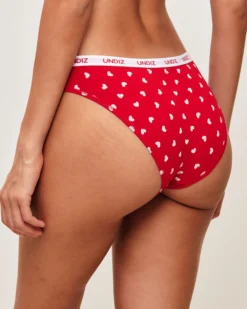 Cuotte en coton à otif cœur Culottes