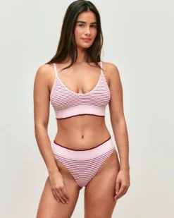Online Cuotte en eae à rayure Culottes|Culottes Sans Couture