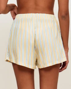 Sale Enebe cheie et hort à rayure Sets De Pyjamas