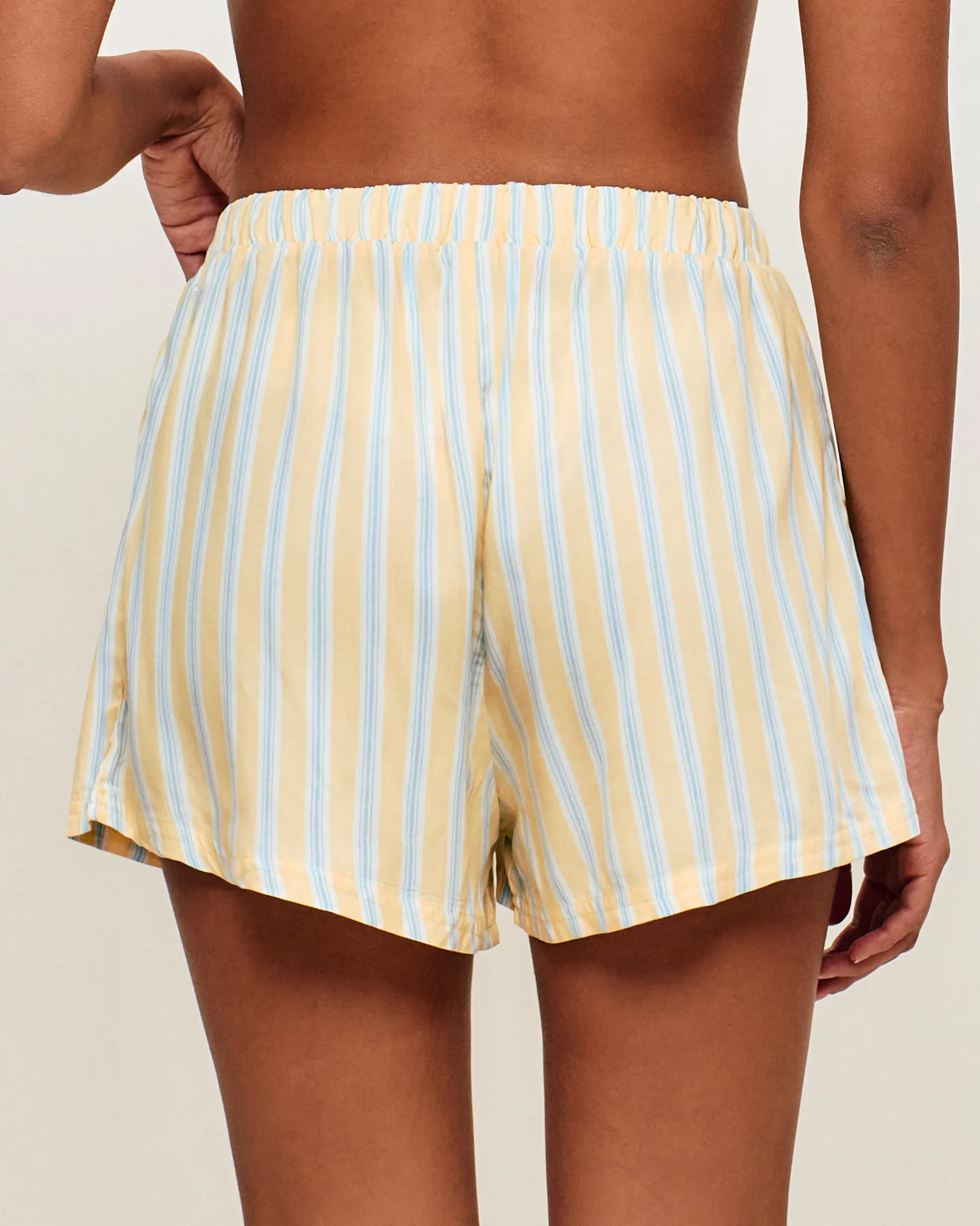 Sale Enebe cheie et hort à rayure Sets De Pyjamas