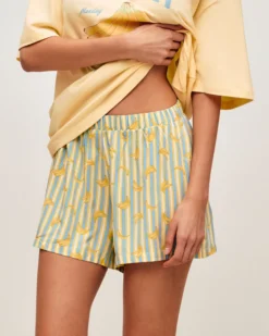 New Enebe en jerey avec otif Tropica arket Sets De Pyjamas
