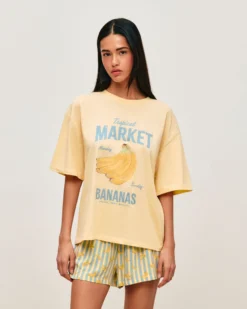 New Enebe en jerey avec otif Tropica arket Sets De Pyjamas